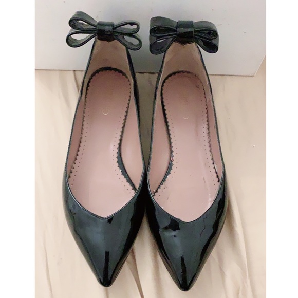 Red Valentino bow-back ballerina flats - Picture 2 of 5